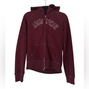 Abercrombie & Fitch Vintage Red fleeced jacket